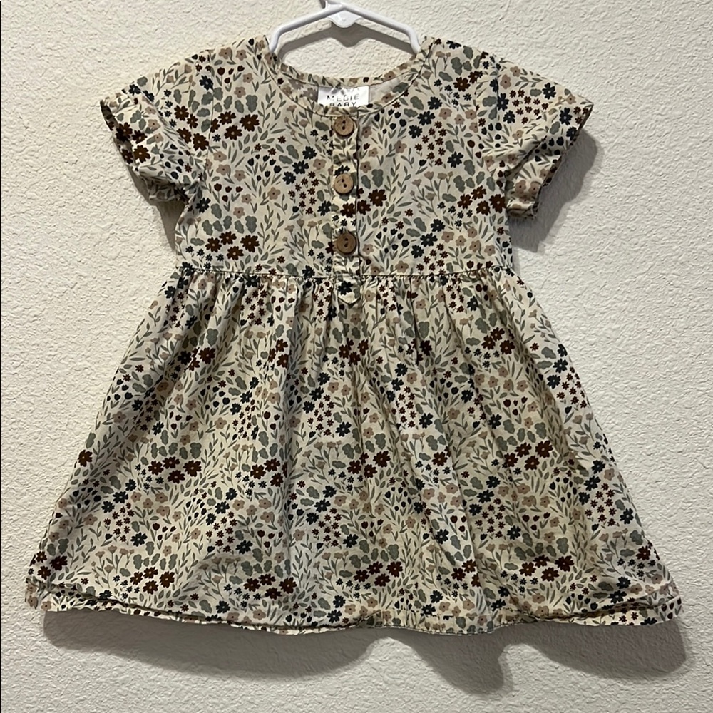 Mebie Baby Floral dress 2T